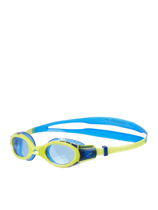 Speedo Futura Biofuse Flexiseal Γυαλιά Κολύμβησης Παιδικά Κόκκινα