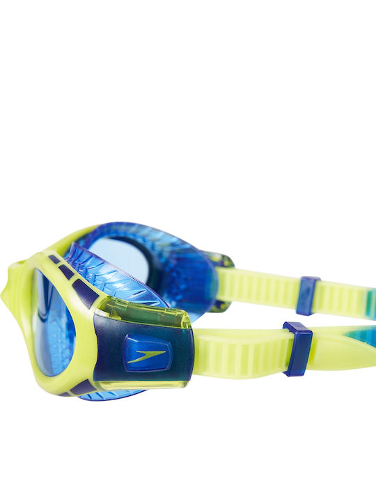 Speedo Futura Biofuse Flexiseal Γυαλιά Κολύμβησης Παιδικά με Αντιθαμβωτικούς Φακούς Κόκκινα