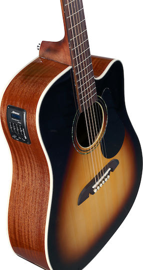 Alvarez Semi-Acoustic Guitar RD26CESB Cutaway Sunburst