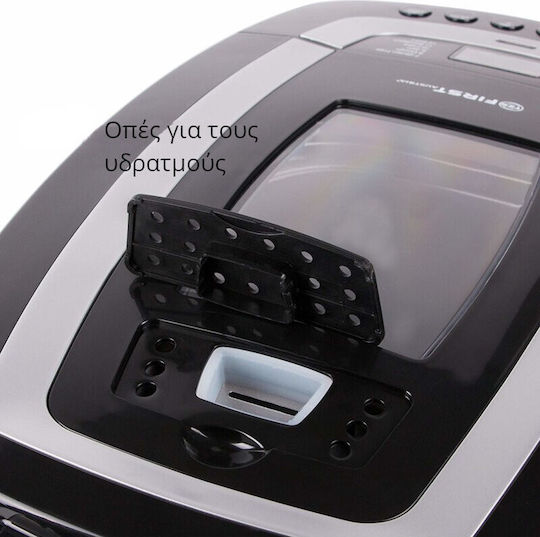 First Austria Αρτοπαρασκευαστής 800W Χωρητικότητας 1250gr με 12 Προγράμματα