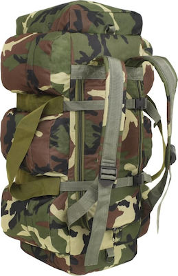 vidaXL Military Backpack Travel Camouflage in Khaki Color 120lt