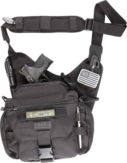 5.11 Tactical Push Pack Military Pouch Shoulderbags Black 6lt