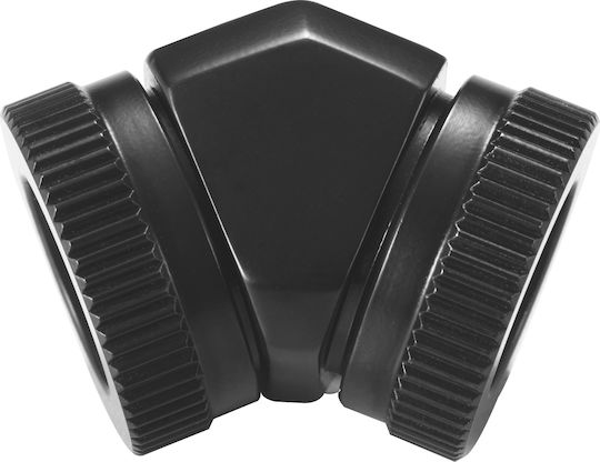Phanteks 12mm Hard Tube Adapter 45 Fittings Black
