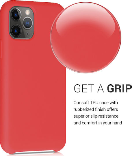 KWmobile Soft Flexible Back Cover Σιλικόνης Κόκκινο (iPhone 11 Pro)