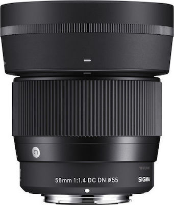 Sigma Crop Φωτογραφικός Φακός 56mm f/1.4 DC DN Contemporary Σταθερός για Canon EF-M Mount Black