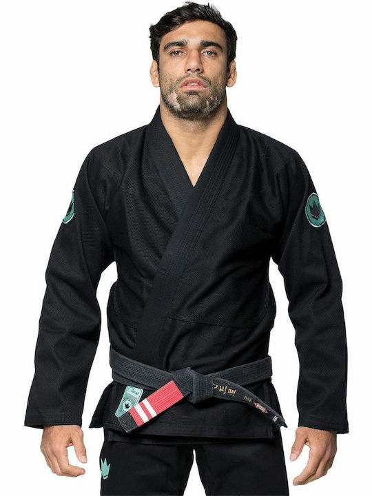 Kingz Classic Gi 3.0 Ανδρική Στολή Brazilian Jiu Jitsu Μαύρη