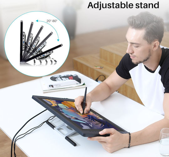 Huion Kamvas Pro 20 Графичен таблет с дисплей 19.5" Черен