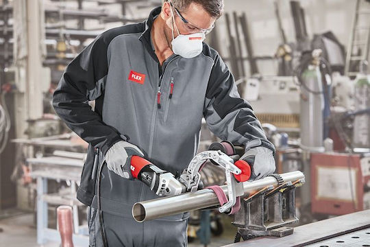 Flex BRE 8-4 Inox Set Ταινιολειαντήρας 800W με Ρύθμιση Ταχύτητας