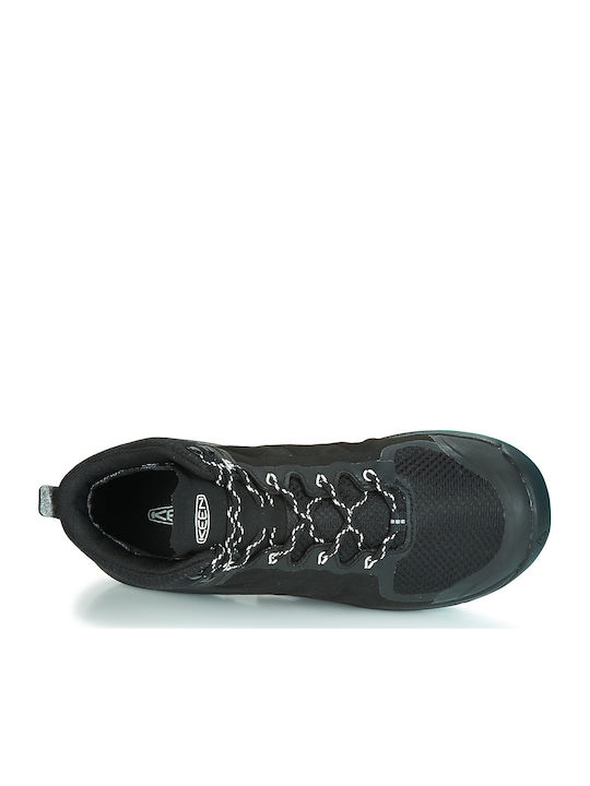Keen Explore Mid Wp Γυναικεία Ορειβατικά Μποτάκια Αδιάβροχα Μαύρα