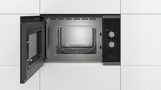 Bosch Built-in Microwave Oven 20lt Black