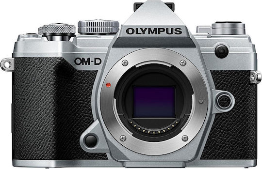 Olympus OM-D E-M5 Mark III Mirrorless Φωτογραφική Μηχανή Kit (ED 12-40mm F2.8 PRO) Ασημί