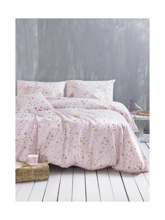 Rythmos Estella Pillowcase Set Pink 50x70cm.