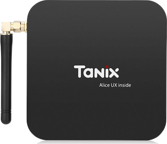 Tanix TV Box TX6 4K UHD με WiFi USB 2.0 / USB 3.0 4GB RAM και 64GB Αποθηκευτικό Χώρο με Λειτουργικό Android 9.0
