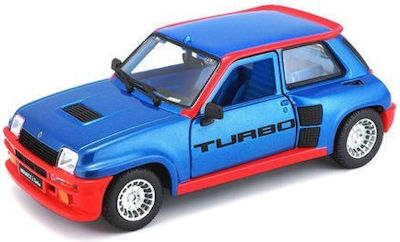 Bburago Renault 5 Turbo Spielzeugauto 1:24 für 3++ Jahre (Verschiedene Designs) 1Stück 21088