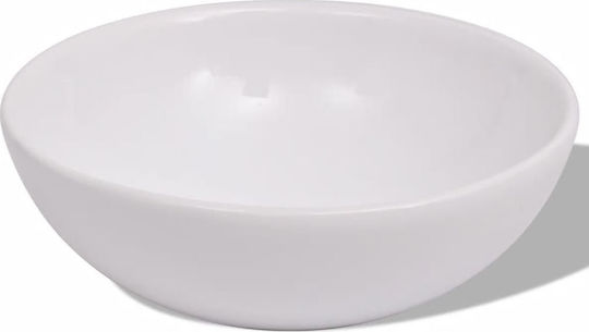 vidaXL Countertop with Sink & Mirror L40xW34xH20cm Oak