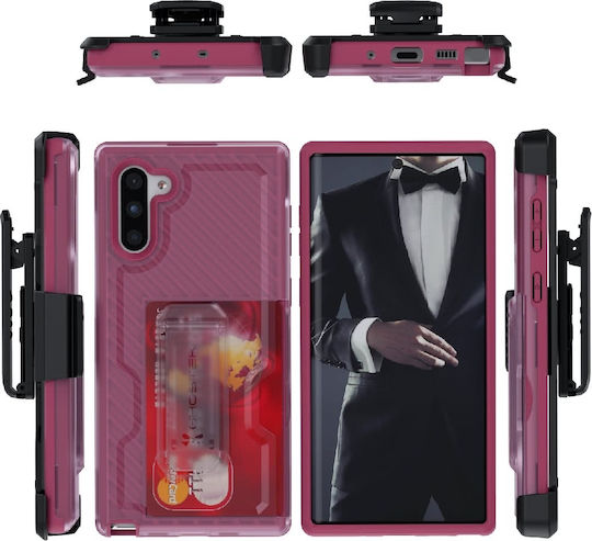 Ghostek Iron Armor 3 Back Cover Πλαστικό Ροζ (Galaxy Note 10)