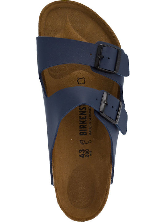 Arizona Birko-Flor Sandale pentru bărbați în Albastru Culoare Potrivire Regular