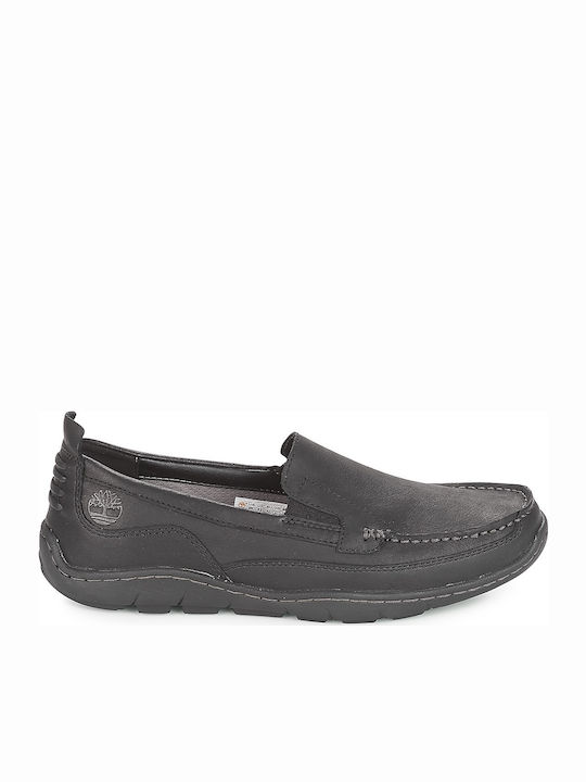 Timberland Sandspoint Venetian Men's Leather Moccasins Black