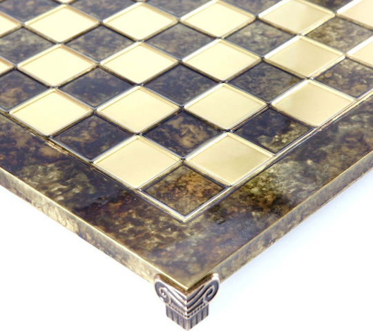 Manopoulos Classic Handmade Chess Metal 36x36cm