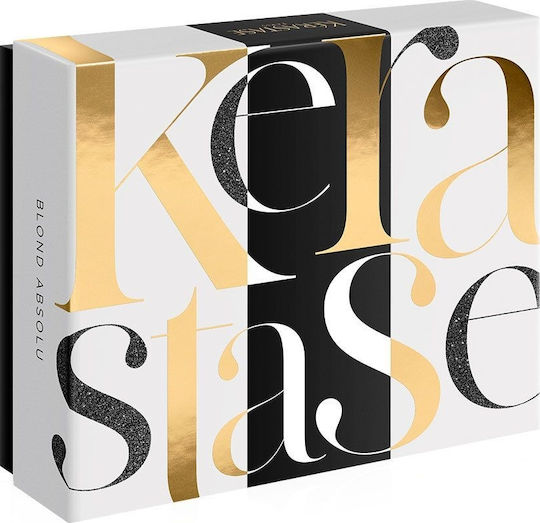 Kérastase Blond Absolu Box Gift Hair Treatment Set for Colored Hair with Shampoo 3pcs