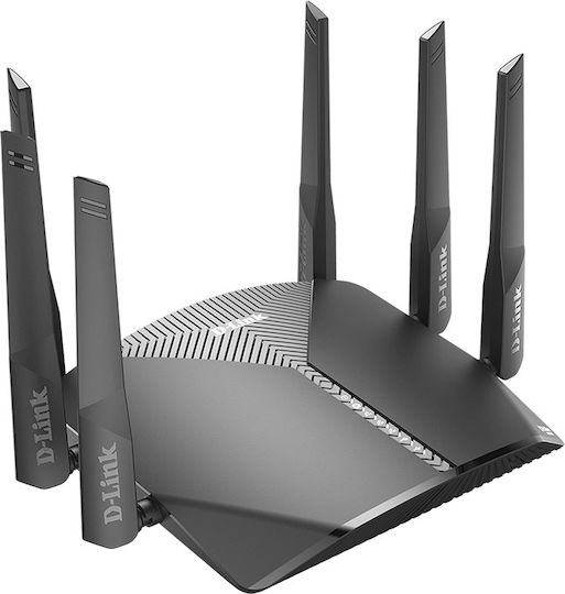 D-Link DIR-3060 Drahtlos Router Wi‑Fi 5 mit 4 Anschlüssen Gigabit Ethernet