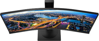 Philips B-Line 342B1C Ultrawide VA Curved Monitor 34" FHD 2560x1080 με Χρόνο Απόκρισης 4ms GTG