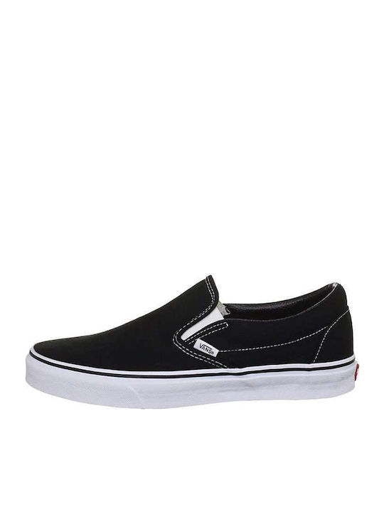 Men's Canvas Slip-Ons Black