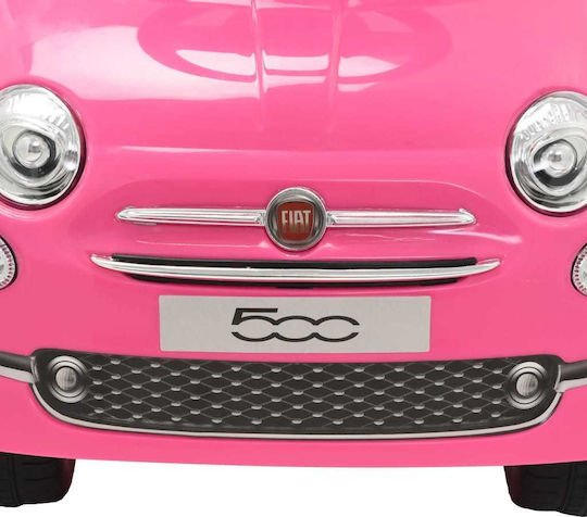 vidaXL Ride On Car Fiat 500 Αυτοκινητάκι Ride On για 12+ μηνών Ροζ