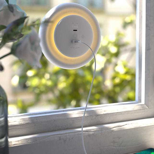 Allocacoc LED Слънчево Аварийно осветление с Фотоклетка LightDisc 1бр