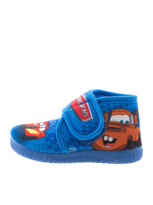 IQ Shoes Παιδικές Παντόφλες Μποτάκια Μπλε