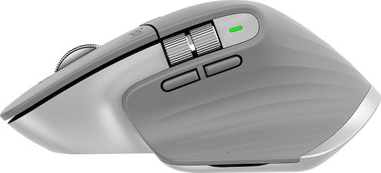 Logitech MX Master 3 Wireless Ergonomic Bluetooth Mouse Mid Gray