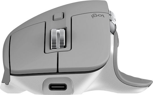 Logitech MX Master 3 Wireless Ergonomic Bluetooth Mouse Mid Gray