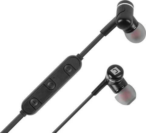 Natec NSL-1337 In-Ear Bluetooth-Freisprecheinrichtung Kopfhörer mit Schweißresistenz Schwarz