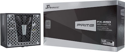 Seasonic Prime PX 650W Schwarz Computer-Netzteil Vollständig modular 80 Plus Platin