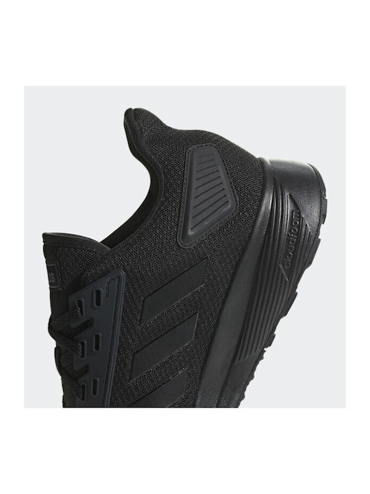 Duramo 9 Sport Shoes Running Core Black / Lucid Lime