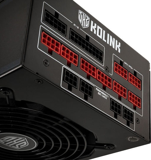 Kolink Continuum 1050W Μαύρο Τροφοδοτικό Υπολογιστή Full Modular 80 Plus Platinum