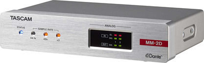 Tascam MM-2D-X Dante Converter DAC Argintiu