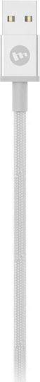 Mophie Braided USB to Lightning Cable Λευκό 1m (409903213)