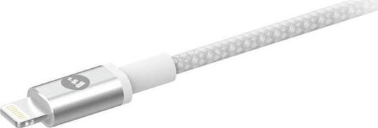Mophie Braided USB to Lightning Cable Λευκό 1m (409903213)