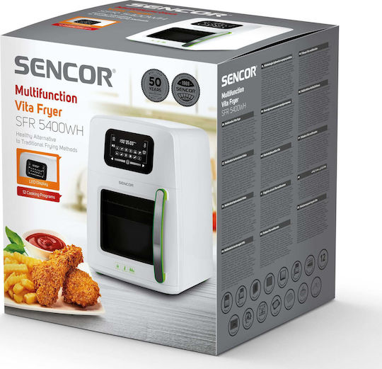 Sencor Air Fryer 11lt Λευκό SFR 5400WH