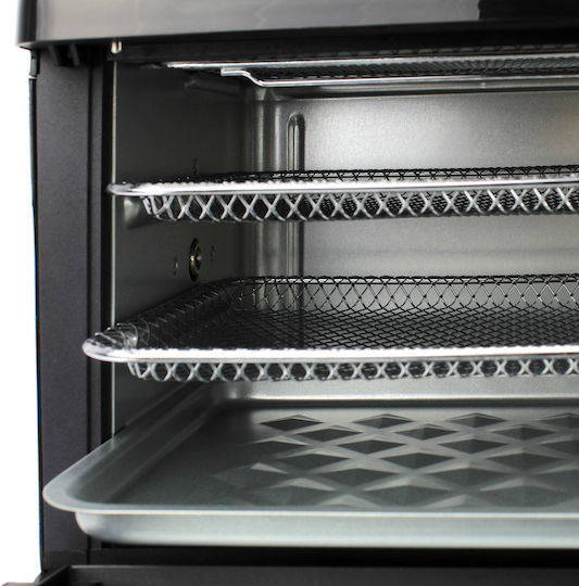 Turbotronic Multifunktionskocher 1500W mit Kapazität 12Es Schwarzer