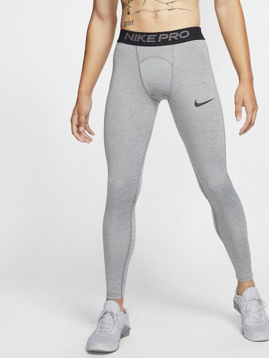 Nike Pro Ανδρικό Ισοθερμικό Παντελόνι Compression Γκρι