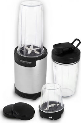 Esperanza Μπλέντερ για Smoothies 0.8lt 900W Inox