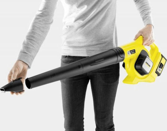 Karcher LBL 4 Blower Handheld 36V with 1 Battery 2.5Ah & Volume Adjustment with Maximum Air Speed 250km/h