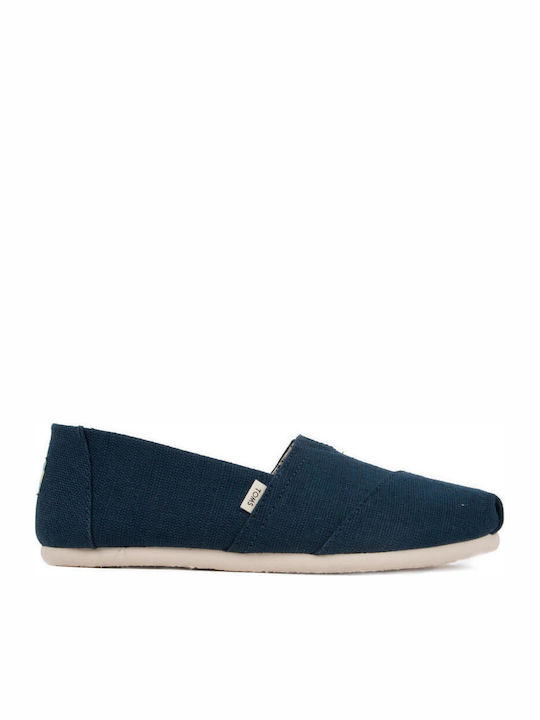 Classic Alpargatas Heritage Women's Fabric Espadrilles Navy Blue