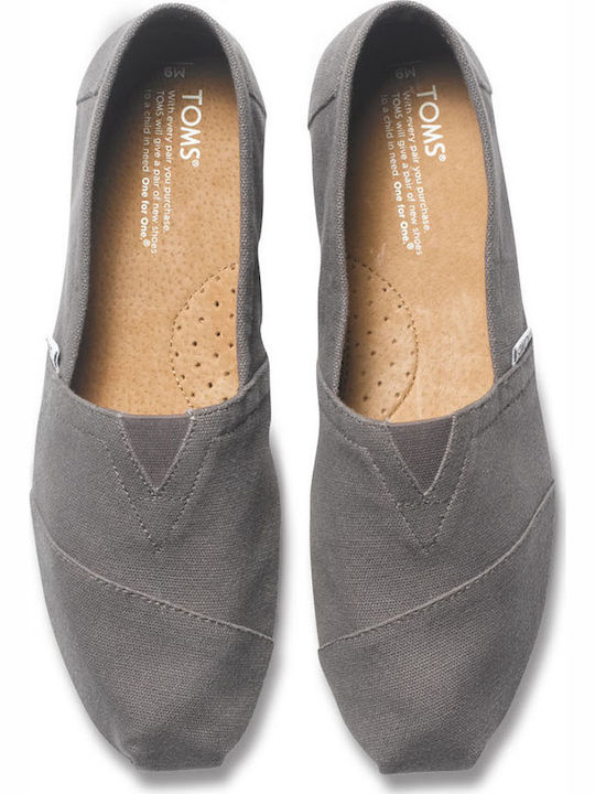 Classic Alpargatas Women's Fabric Espadrilles Ash