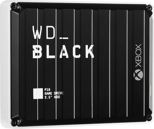 Western Digital Black P10 Game for Xbox USB 3.2 Εξωτερικός HDD 5TB 2.5" Μαύρο