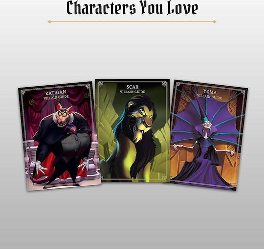 Game Expansion Villainous Disney: Evil Comes Prepared for 2-3 Players 10+ Years Old 26291 (EN)