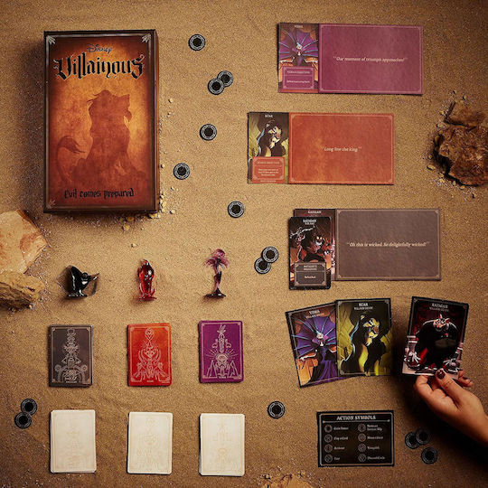 Game Expansion Villainous Disney: Evil Comes Prepared for 2-3 Players 10+ Years Old 26291 (EN)