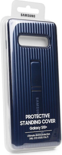 Samsung Задна корица Пластмаса Син (Galaxy S10+)